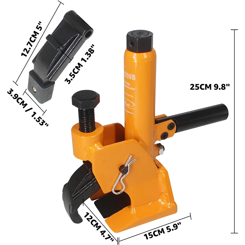 Bead Breaker, Manual Tire Breaker With Handle And Rubber Pad, Alloy Wheel Tire Changing Tool, Atv Tire Operation, Tractor, Truck, Car, Heavy Duty Tire Auto Repair