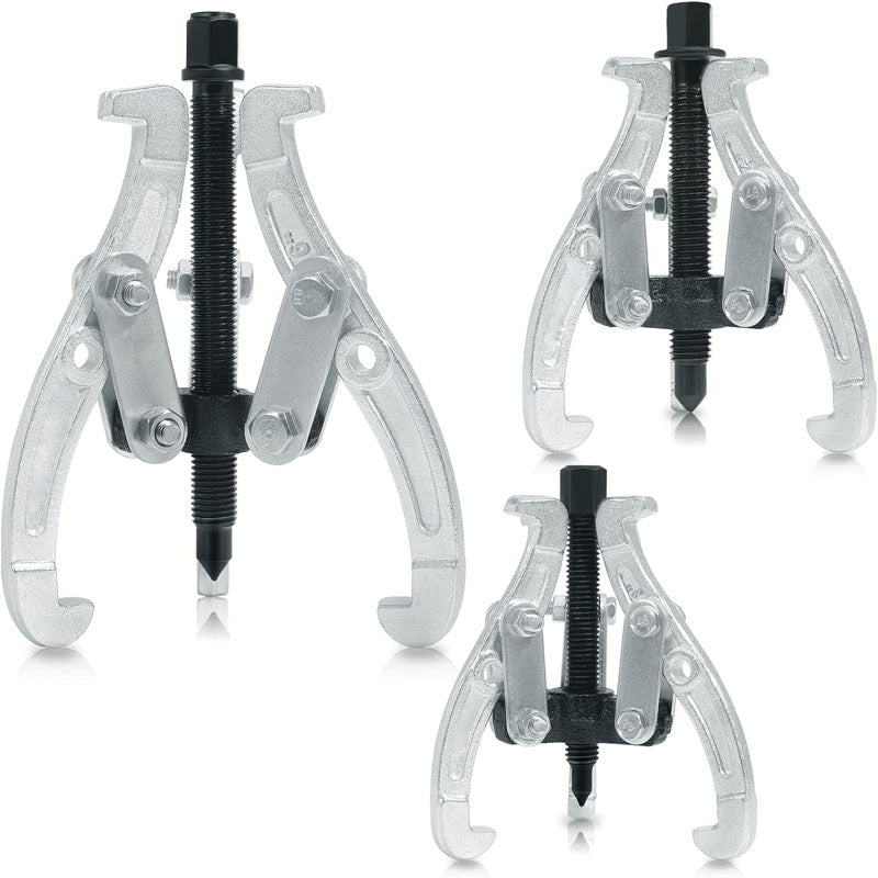 Customized 3" 4" 6" Puller Kit 3 Jaw Gear Bearing Puller Removal Tool External and Internal 3-Piece