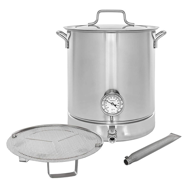 16 Gallon Brewing Tank Home Beer Brewing Tank Portable Outdoor Wine Storage Tank Small Fermentation Equipment Beer Brewing Keg