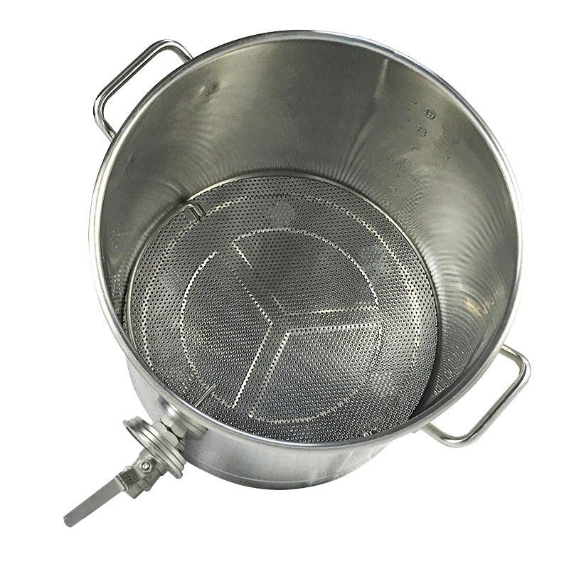 16 Gallon Brewing Tank Home Beer Brewing Tank Portable Outdoor Wine Storage Tank Small Fermentation Equipment Beer Brewing Keg