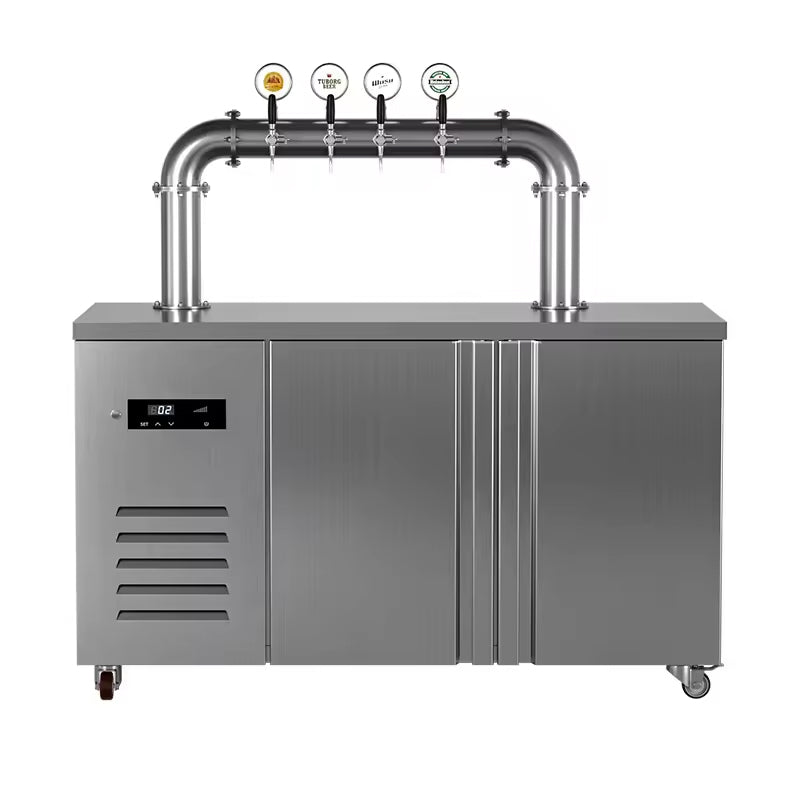 Beer Pump Keg Kegerator Draft Equipment Fridge Beer Wine Dispenser