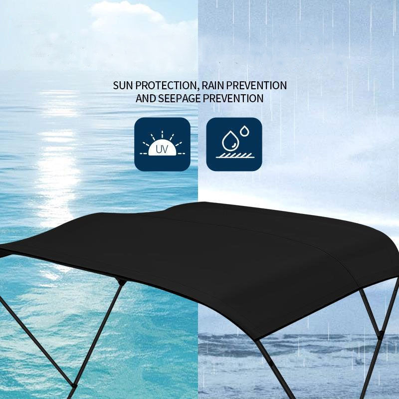 Rainproof Yacht With, Speedboat Fishing Boat Awning Sun Protection, Outdoor Awning