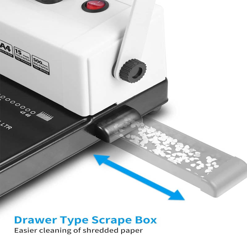 Binding Machine Coil Spiral Binding Machine Electric Coil Inserter for Letter Size/A4/A5 with 100pcs 5/16'' Coil Binding Spines