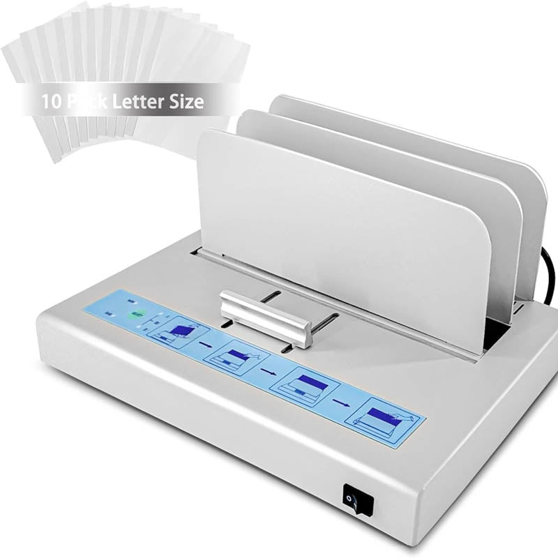 Binding Machine 400 Sheets Capacity Book Binding Material A3 A4 A5 Document with 10 Letter Size Envelopes