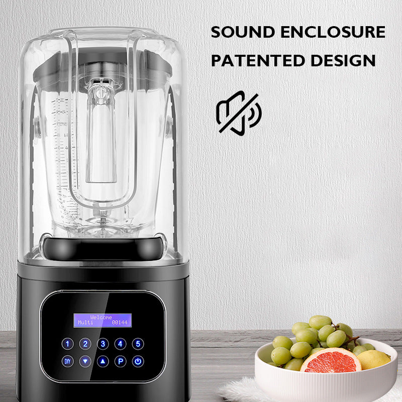 68 oz 2L Professional Blender Household Wall-Breaking Machine Silent Fully Automatic Juicer Cereal Machine
