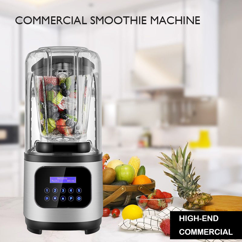 68 oz 2L Professional Blender Household Wall-Breaking Machine Silent Fully Automatic Juicer Cereal Machine