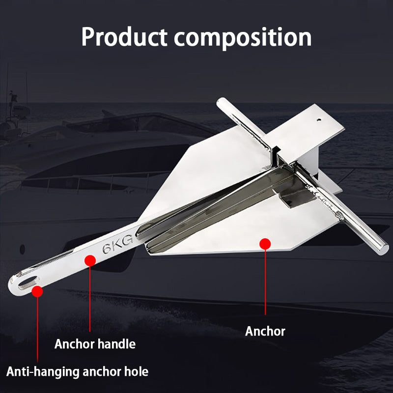 Danfoss Anchor, Hardware Yacht Accessories Large Claw Danfoss Sea Anchor