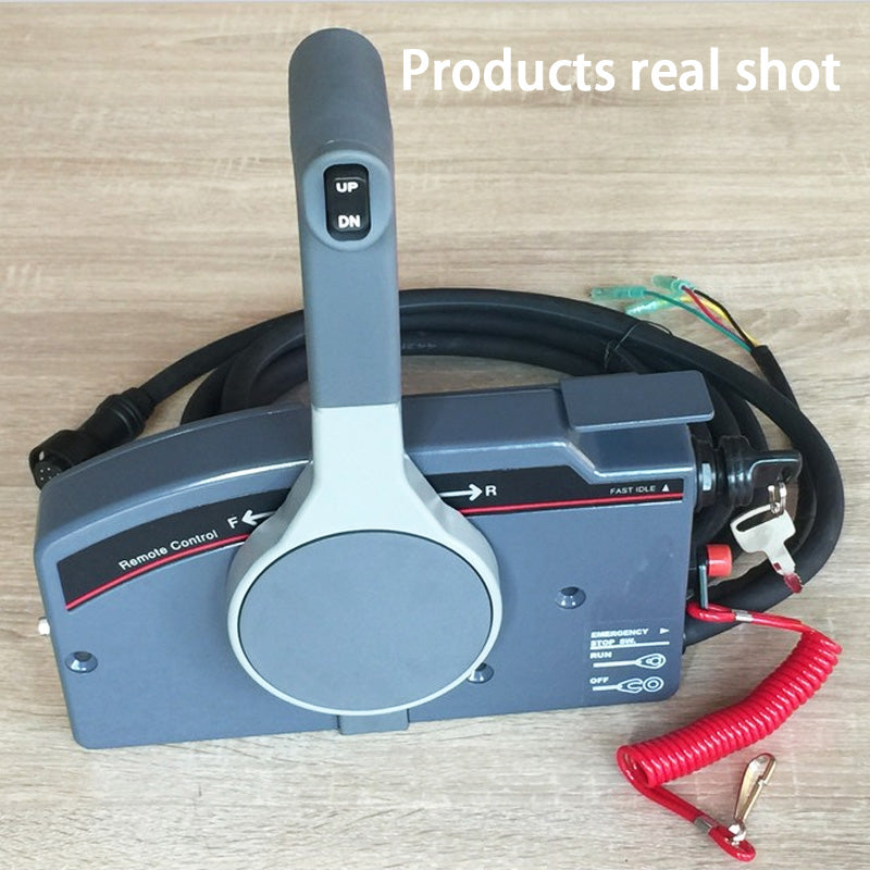 Marine Throttle Controller, Push Open The Control Box, Outboard Motor Accessories Pull Open The Remote Control Box