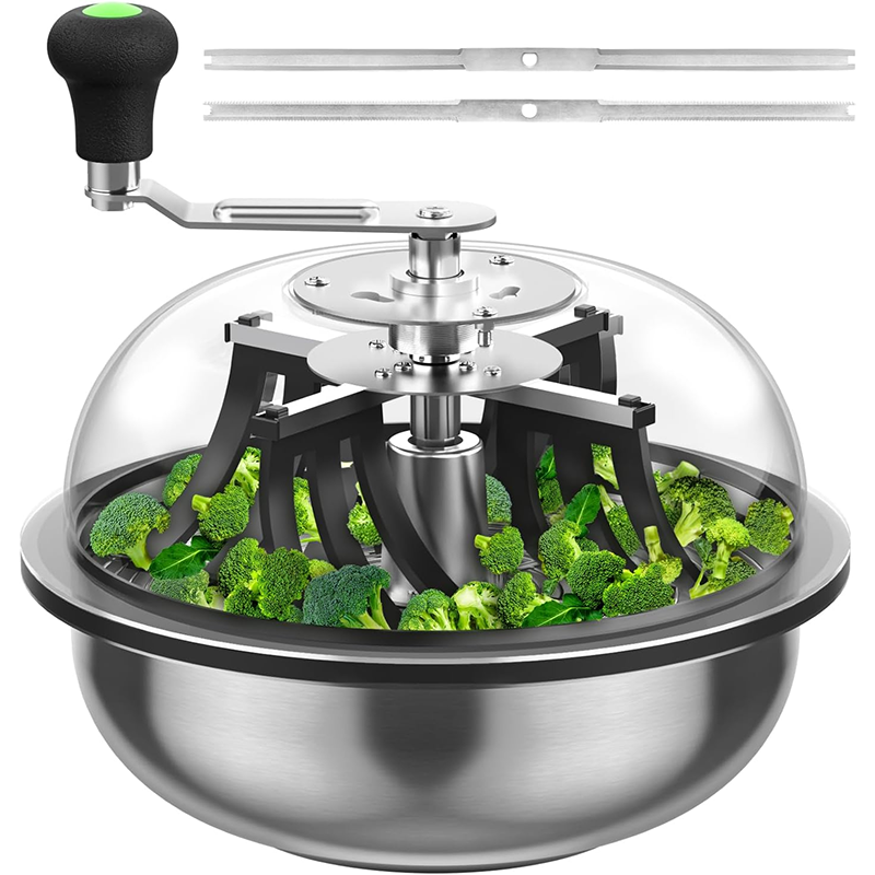 Bowl Leaf Trimmer,13 Inch Bud and Leaf Bowl Trimmer, 13 Inch Trimming Bowl with Clear Viewing Cover and Sharp Stainless Steel Blade for Twisting Buds, Flowers, Leaves, Hydroponic Plants