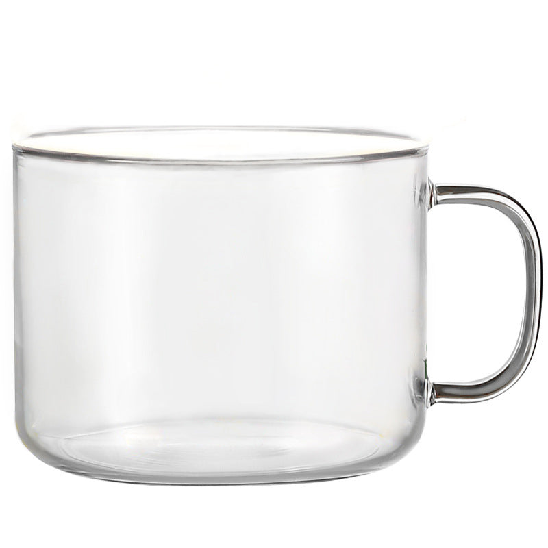 Simple Glass Instant Noodle Bowl With Lid, Large Ins Style Student Dormitory Artifact, Lunch Box For Office Workers, Home Printing With Lid