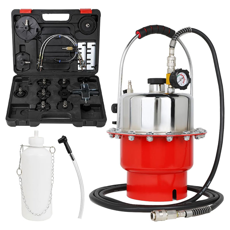 5L Brake Bleeder Kit for Easy Bleeding of Brake System - Includes Brake Master Cylinder Bleeder Kit and Pressure Brake Bleeder Tool