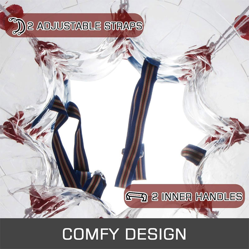 2 Pieces Inflatable Bumper Balls, 5ft/1.5m Diameter, Bubble Soccer Balls For Backyard, Park, Etc