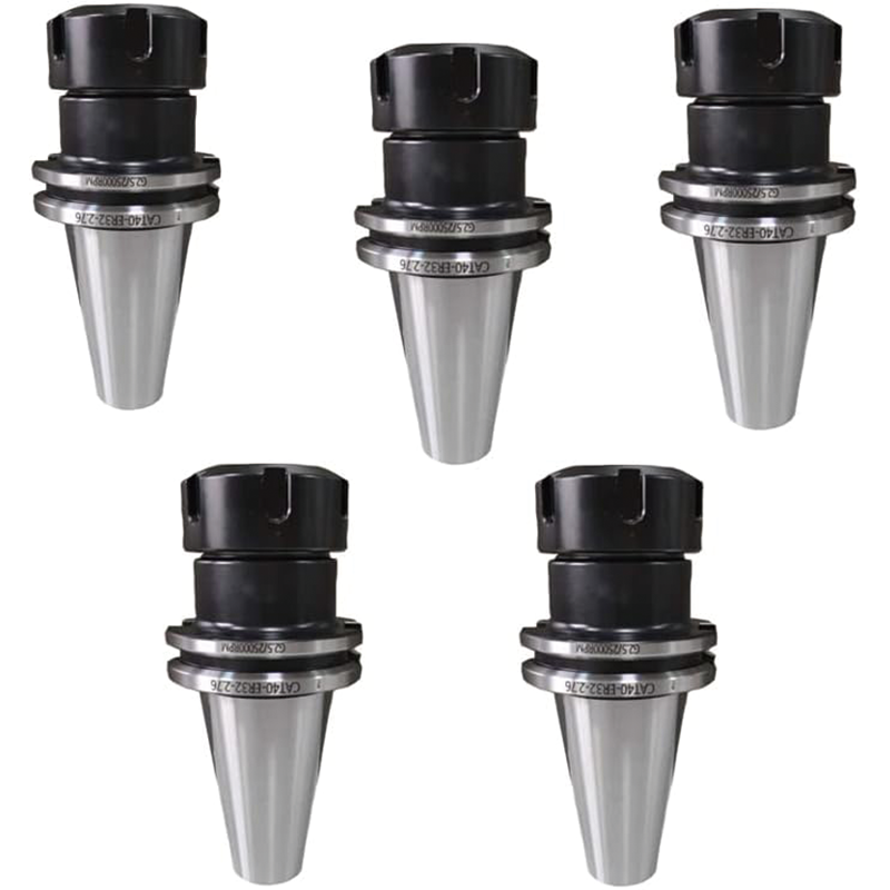 CAT40 ER32-70L Collet Set, Collet Chuck Keyless Drill Chuck for CNC Engraving Machine & Milling Lathe Tool, 5 PCS