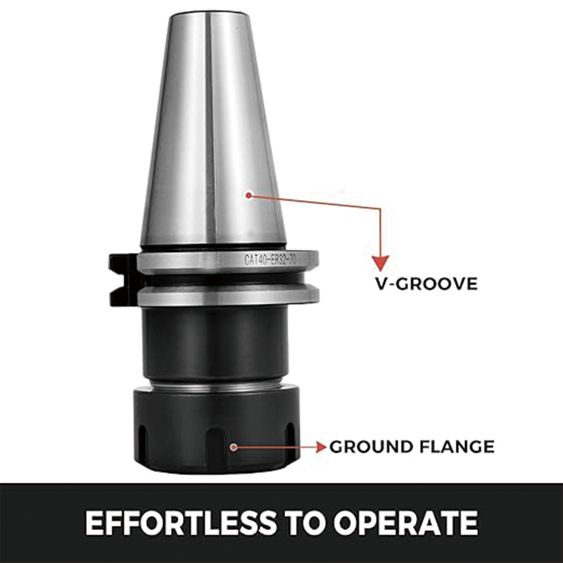 CAT40 ER32 Collet Chuck,5 PCS Collet Set,for CNC Engraving Machine & Milling Lathe Tool,New Tool Holder Set