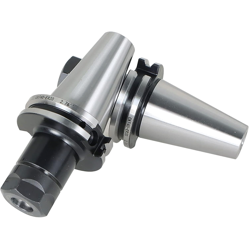 CAT40 ER20 Collet Chuck Set length 2.76 Inch Thread, Chuck Tool Holder Set for CNC Engraving Machine Milling Lathe, 4Pcs