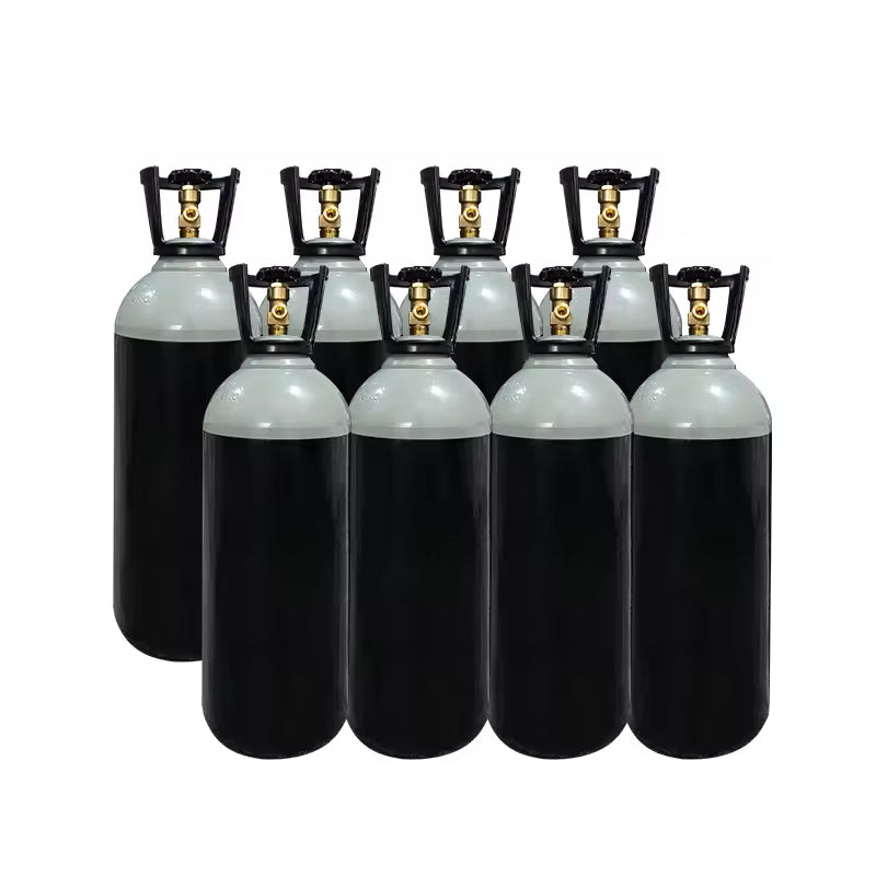 High Pressure Co2 Cylinder Co2 Beer Gas Cylinder With 13.4L Capacity Food Grade Co2 Tank