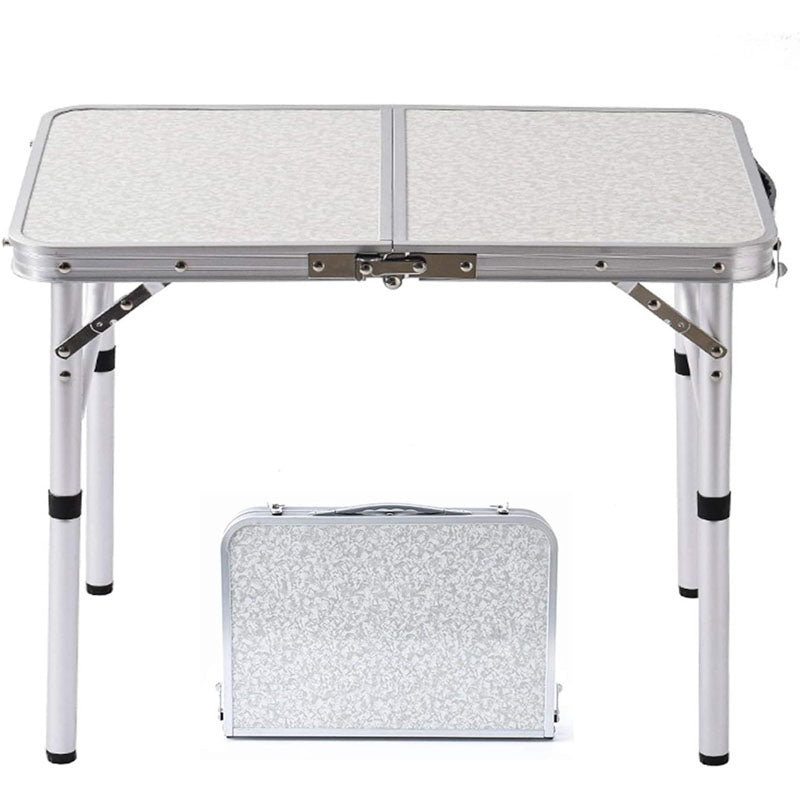 Camping Table Folding Adjustable Height Outdoor Portable Side Tables For Cooking Beach Picnic Travel