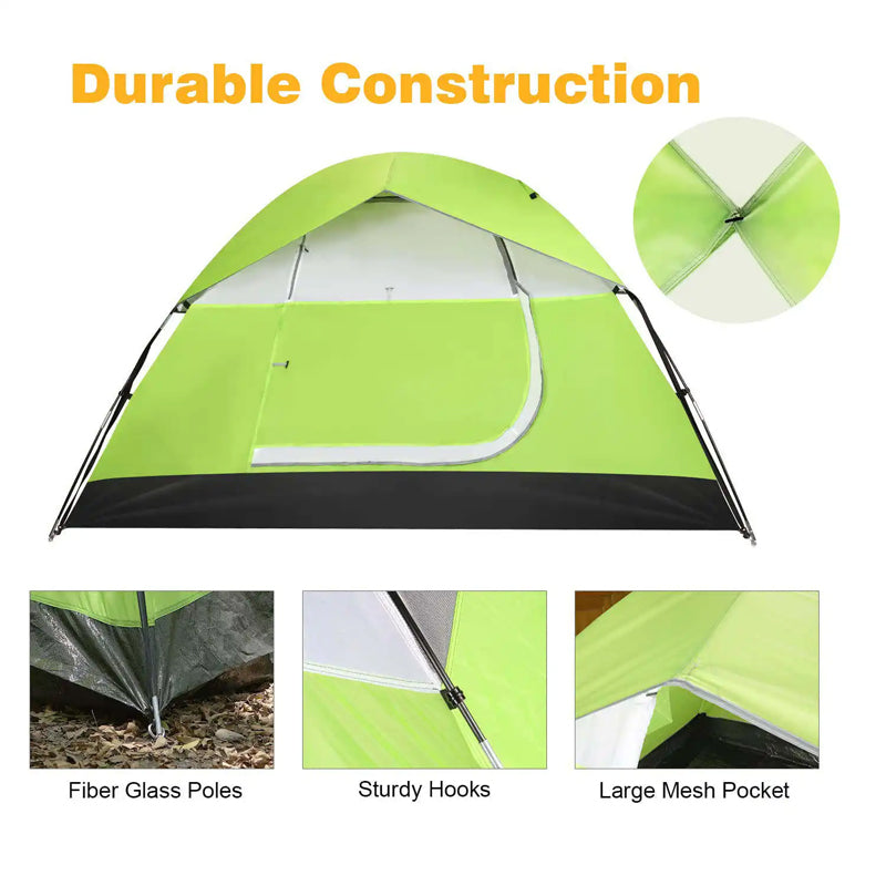 Custom Camping Outdoor Family Waterproof 3 Person Portable Automatic Instant Tente Pop Up Tent