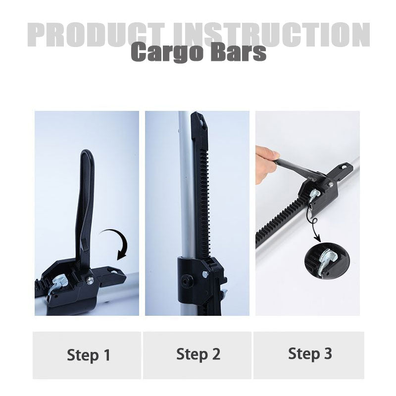 Carriage Support Rod Aluminum Alloy Retractable Support Rod, Van Truck Support Rod