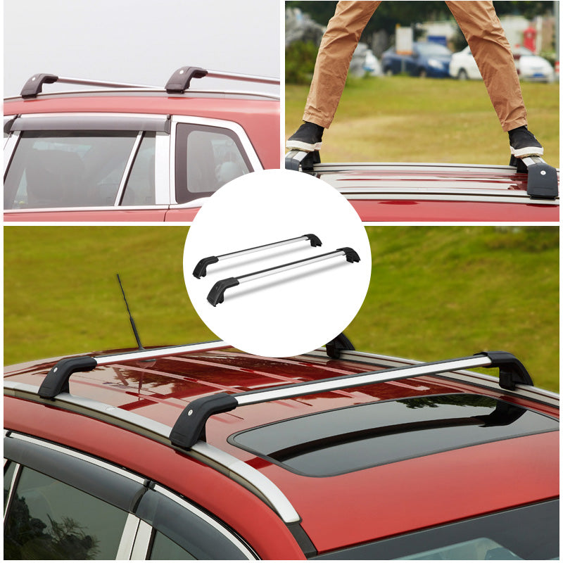 Car Roof Rack Crossbar, Universal Frame Roof Rack Travel Rack Car Roof Box Modification Accessories