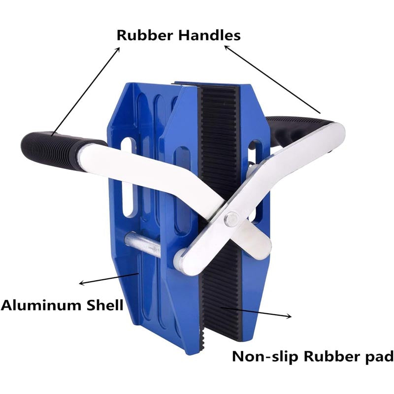 2-PCS Carrying Clamps ban Granite Panel Carriers Lifter Tools up to 4400lb/300kg heavy duty stone carrying clamps