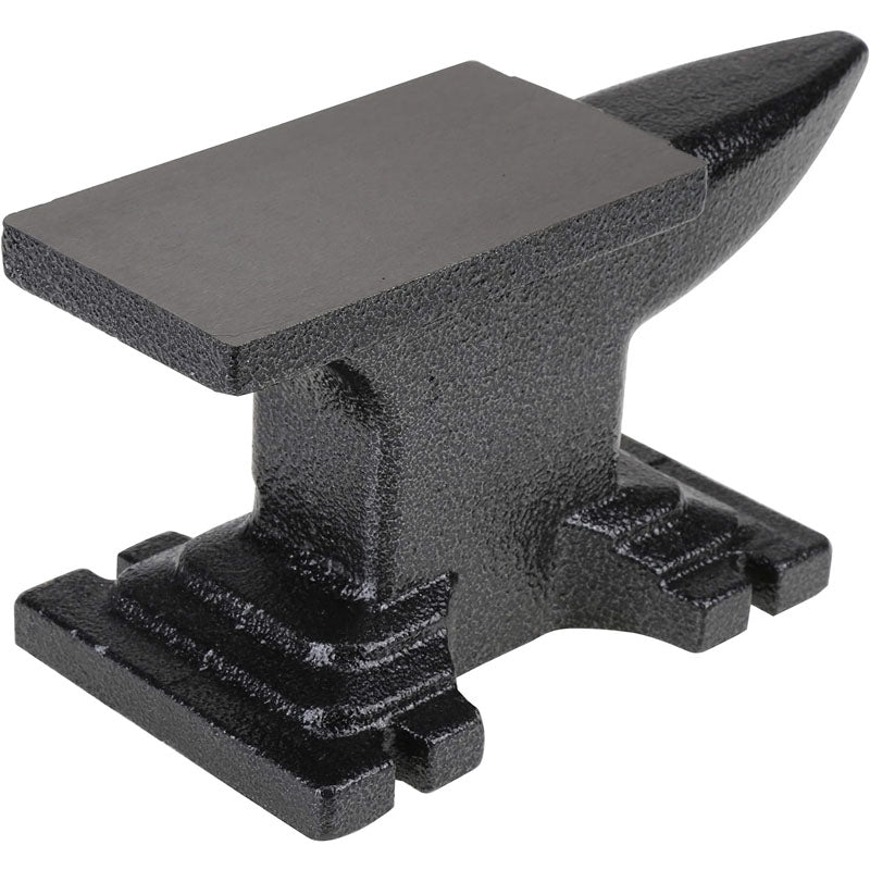 9 Lbs Cast Steel Anvil High Hardness Rugged Round Horn Cast Steel Anvil Forge Tools and Equipment Metalsmith Tool for Bending and Shaping