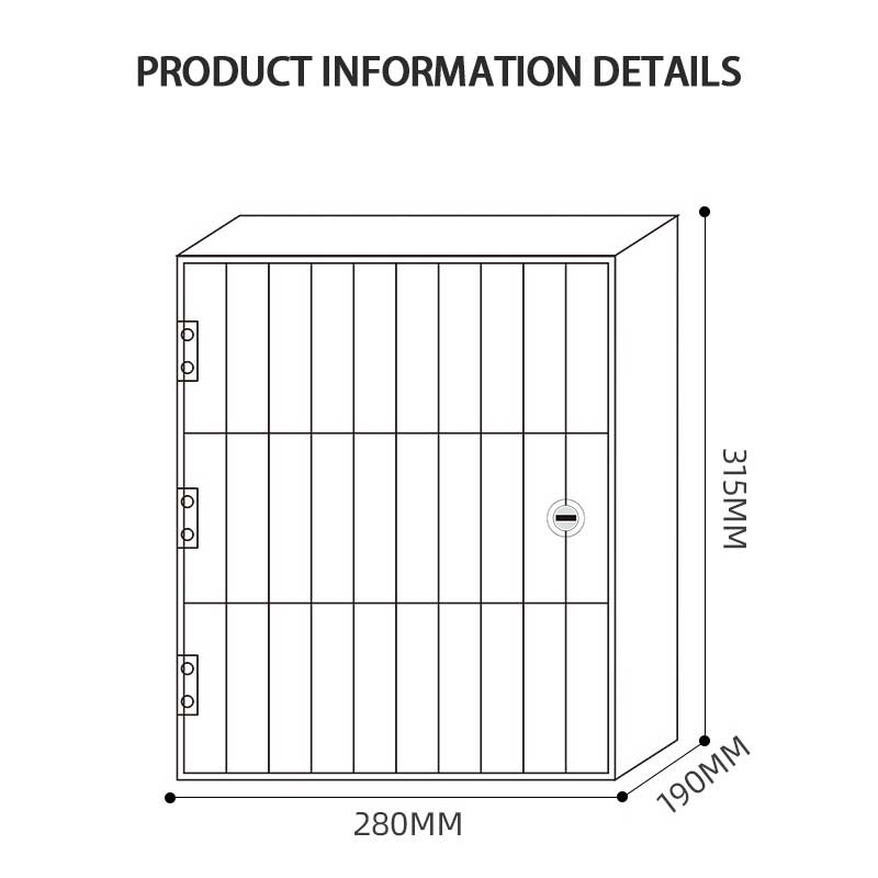 Mobile Phone Storage Cabinet Transparent, Factory Employee Storage Cabinet Storage Box, Storage Box