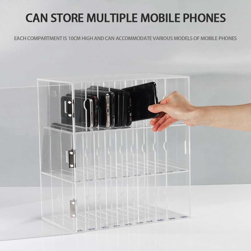 Mobile Phone Storage Cabinet Transparent, Factory Employee Storage Cabinet Storage Box, Storage Box