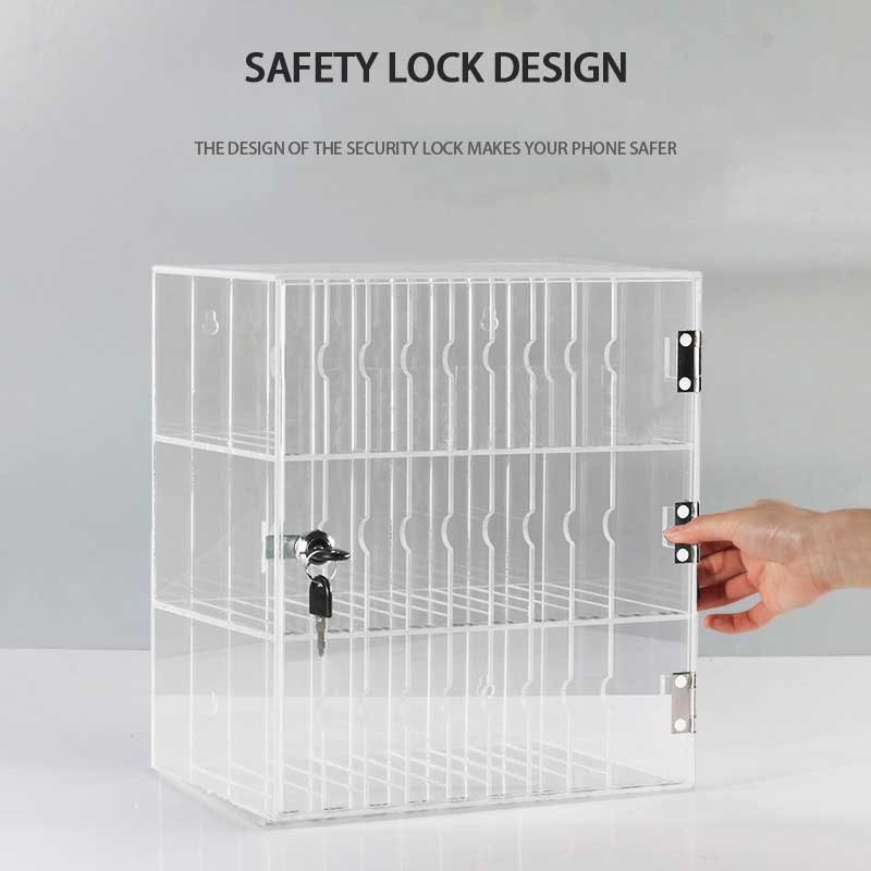 Mobile Phone Storage Cabinet Transparent, Factory Employee Storage Cabinet Storage Box, Storage Box