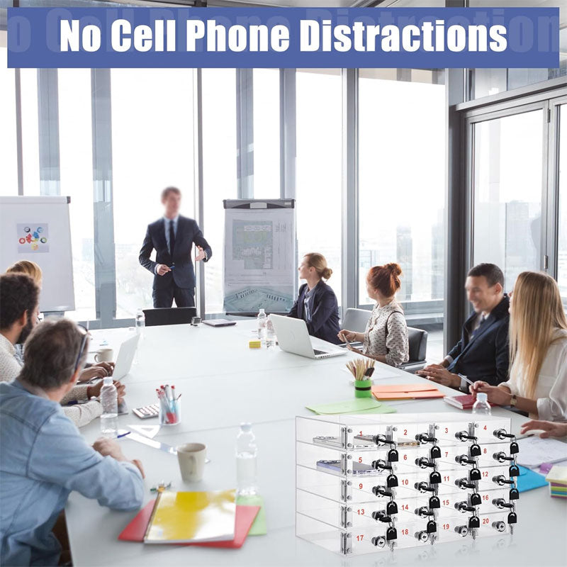 Classroom Mobile Phone Locker 20 Slots, With Door Lock, Suitable For Classrooms, Schools, Students, Offices