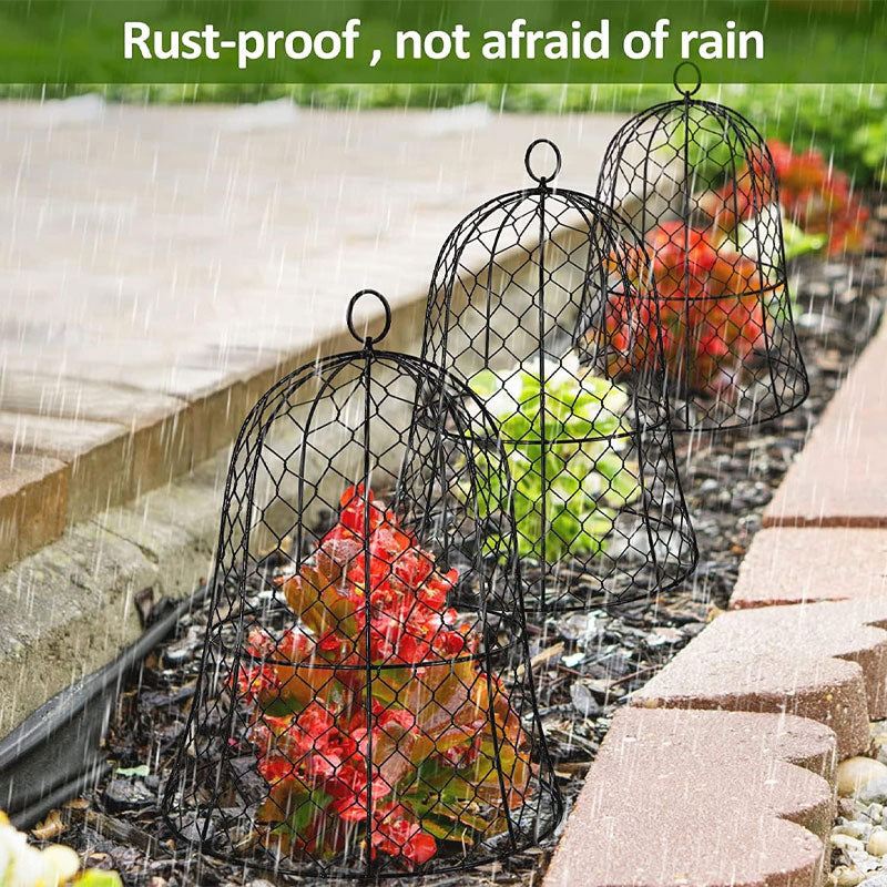 Garden Net, Wire Plant Protection Cover With Foot Fork