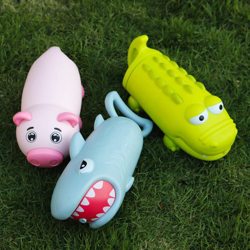Children's Water Gun Pull-Out Spray Water Gun Bath Toy