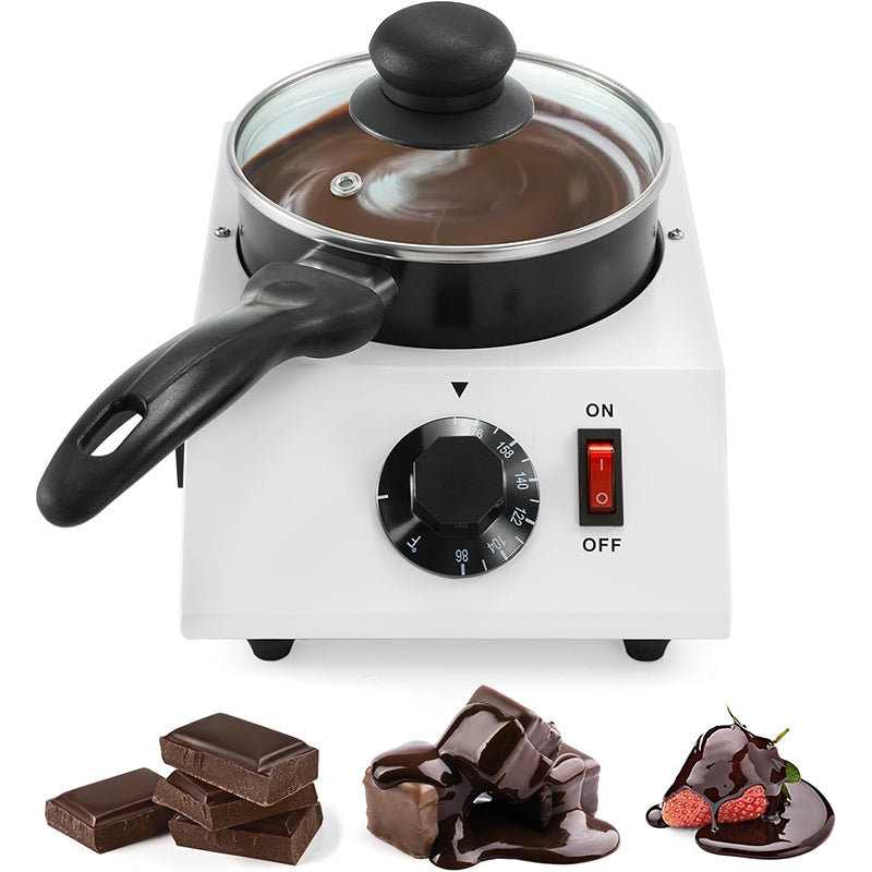 40W Chocolate Warmer Chocolate Tempering Machine Chocolate Melting Pot Chocolate Melter Pot for Home, Electric Melting Pot