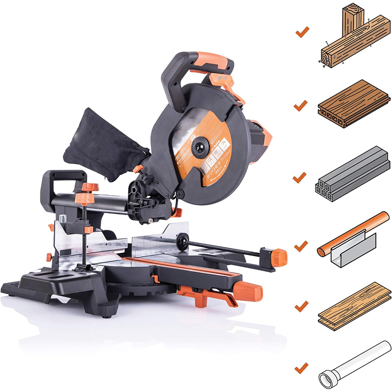 Chop Saw ,Multi-Material Miter Saw 255 mm
