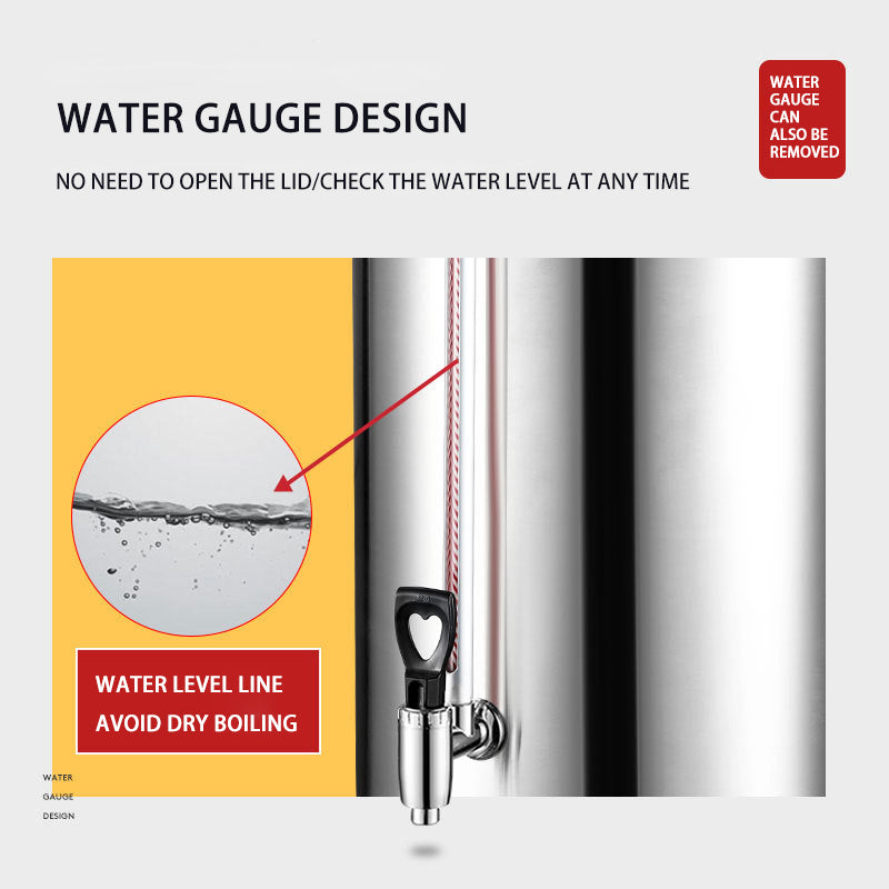 Commercial Coffee Maker Percolator Hot Tea Barrel Double Wall Stainless Steel Large Coffee Maker Coffee Urn