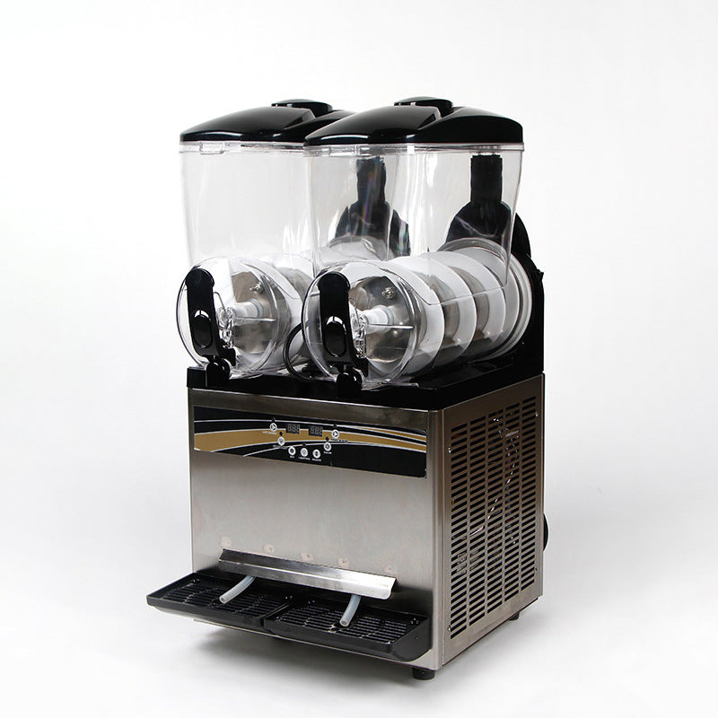 15Lx2 Tank Commercial Smoothie Machine, Double Tank Juice Machine And Beverage Machine, Suitable For Home Commercial Restaurant Party Snack Stalls