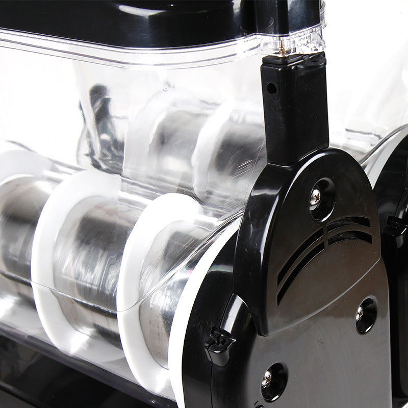 15Lx2 Tank Commercial Smoothie Machine, Double Tank Juice Machine And Beverage Machine, Suitable For Home Commercial Restaurant Party Snack Stalls