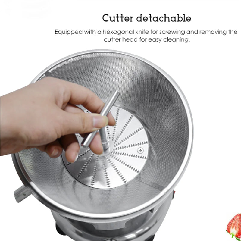 Commercial Juicer Stainless Steel Juicer Juicer 220V/110V About 80kg/Hour Juicer Juicer