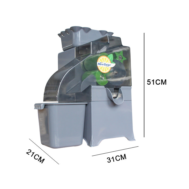 Commercial Lemon Kumquat Juicer Fully Automatic Juicer 100W Multifunctional Fruit Juice Automatic Residue Juice