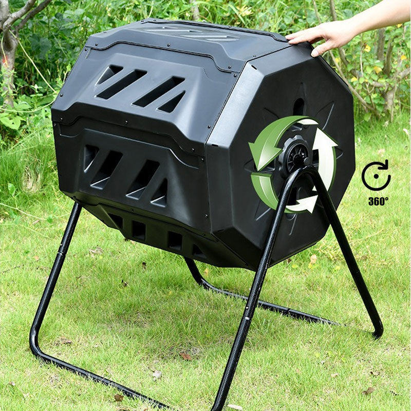 Compost Bin, Yard Outdoor Compost Bin, Garbage Leaf Fermentation Bin