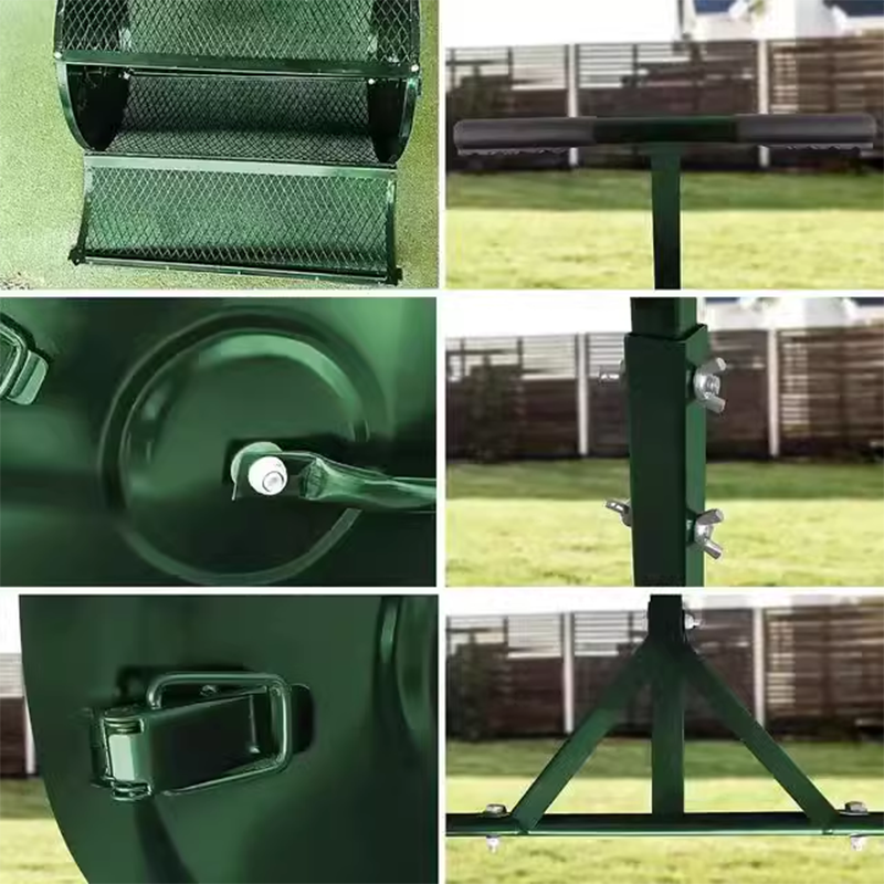 Peat Moss Spreader, 32*60cm Compost Spreader, Lightweight Manure Spreader With Adjustable Long Handle, Durable And Lightweight For Compost, Dirt, Mulch, Fertilizer, Soil