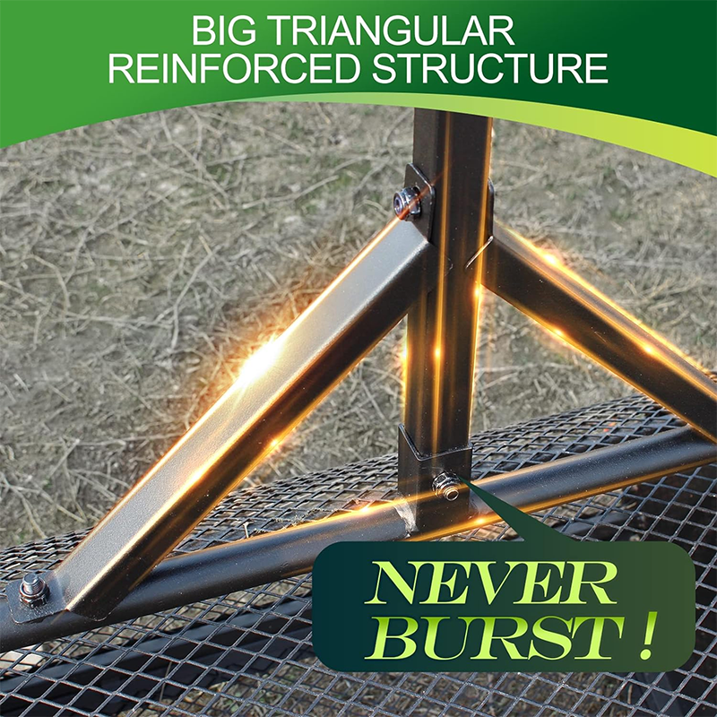 Peat Moss Spreader, 40*60cm Compost Spreader, Lightweight Manure Spreader With Adjustable Long Handle, Durable And Lightweight For Compost, Dirt, Mulch, Fertilizer, Soil