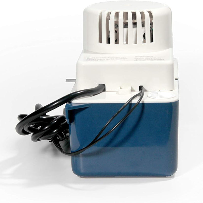 Condensate Removal Pump 115V Automatic Snap-action Switches Rustproof High Impact ABS Material