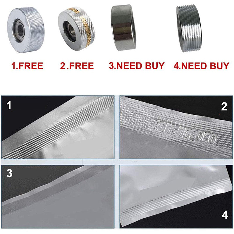 110V Continuous Sealing Machine Automatic Horizontal Continuous Band Sealer FR900 Plastic Bag Sealer