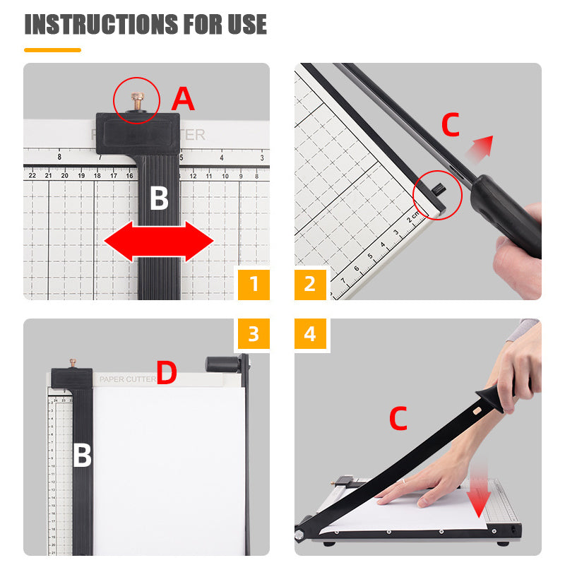 Paper Cutter Paper Cutter Guillotine Office Paper Cutter Photo Paper
