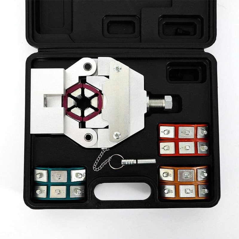 Hydra-Krimp 71550 Manual AC Hose Crimper Kit Air Conditioning Repair Handheld AC Hose Crimping Tool