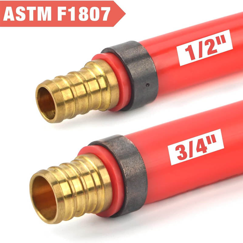 Crimping Tools PEX Crimping Tool Kit for 1/2’’ & 3/4’’ Copper Crimp Rings Meets ASTM F1807 Standard