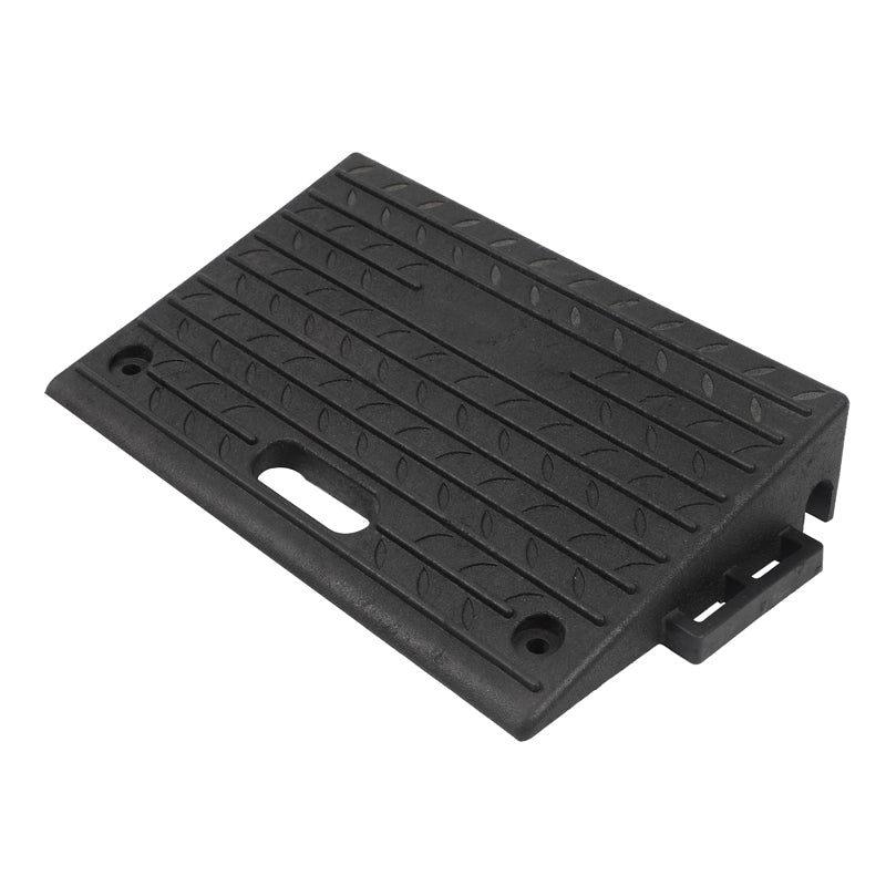 2 Packs Driveway Curb Ramps For Cars, 4" Rubber Curb Ramps For Driveway Sidewalks, Effective Wheelchair Ramp