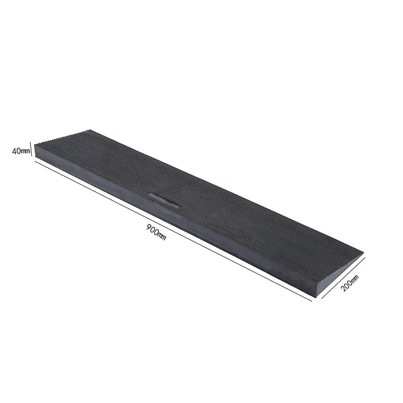 40*200*900mm High Quality Threshold Rubber Step Curb Ramp Portable Wheelchair Ramps