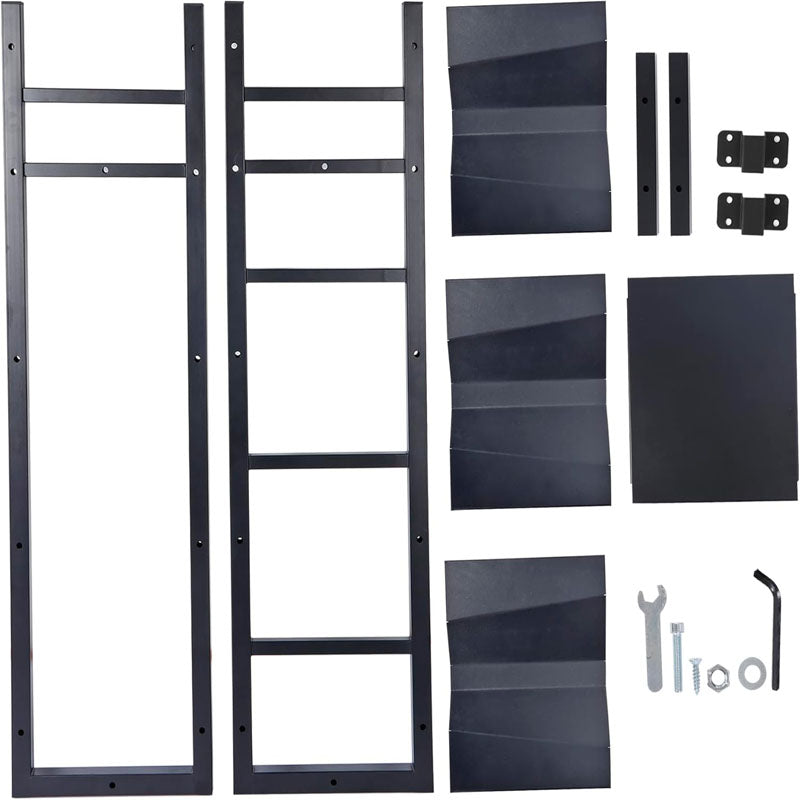 Cylinder Storage Cabinet with 3x30lb and Storage Plate Stable Refrigerant Cylinder tank rack for Gas Oxygen Nitrogen Storage